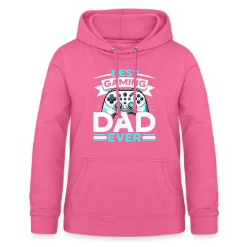 Gamer Papa Vater Gaming Liebhaber Videospieler PC - Frauen Hoodie - Pink - Vorne - AI Model Female 172 light (172cm)