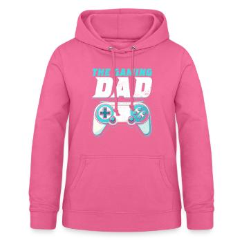 Gamer Papa Vater Gaming Liebhaber Videospieler PC - Frauen Hoodie - Pink - Vorne - AI Model Female 172 light (172cm)