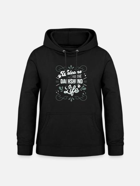 Dachshund - Frauen Hoodie - Schwarz
