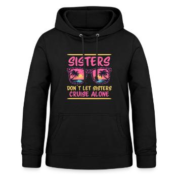 Kreuzfahrt Spruch Reise Schiffskreuzfahrt Geschenk - Frauen Hoodie - Schwarz - Vorne - AI Model Female 172 light (172cm)