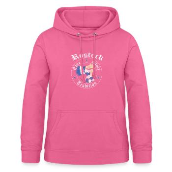 Rostock Ehre Stolz Tradition No II - Frauen Hoodie - Pink - Vorne - AI Model Female 172 light (172cm)