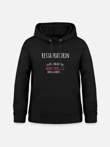 Restauratorin Ausbildung Beruf Geschenk - Frauen Hoodie - Schwarz