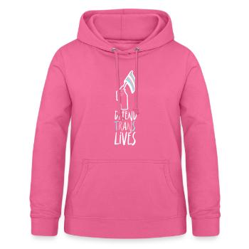 Transgender Trans LGBT Pride - Women's Hoodie - pink - Front - AI Model Female 172 light (172cm)
