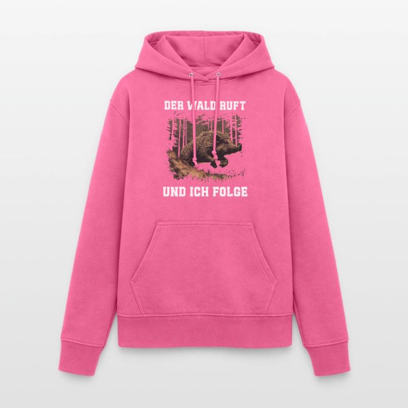 Der Wald Ruft Jäger Frauen Hoodie