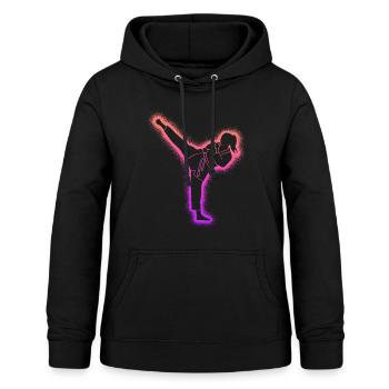 Taekwondo Martial Arts Women Kids Karate Girls - Women's Hoodie - black - Front - AI Model Female 172 light (172cm)