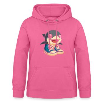 Tralalero-Tralala Italian-Brainrot Funny Gen Z - Women's Hoodie - pink - Front - AI Model Female 172 light (172cm)
