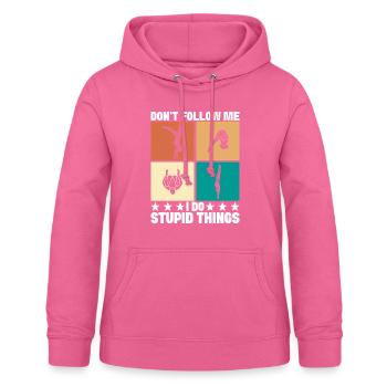 Diving diving board - Women's Hoodie - pink - Front - AI Model Female 172 light (172cm)