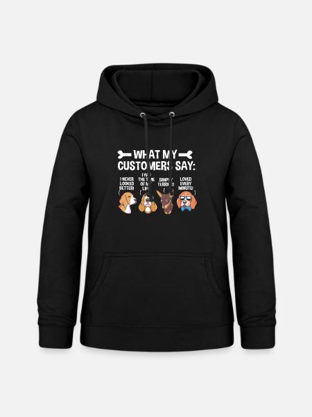 Hundefriseur - Frauen Hoodie - Schwarz