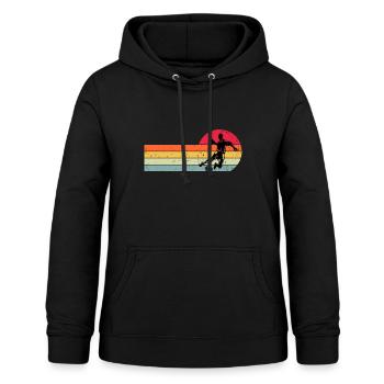 Handball Handballer - Frauen Hoodie - Schwarz - Vorne - AI Model Female 172 light (172cm)