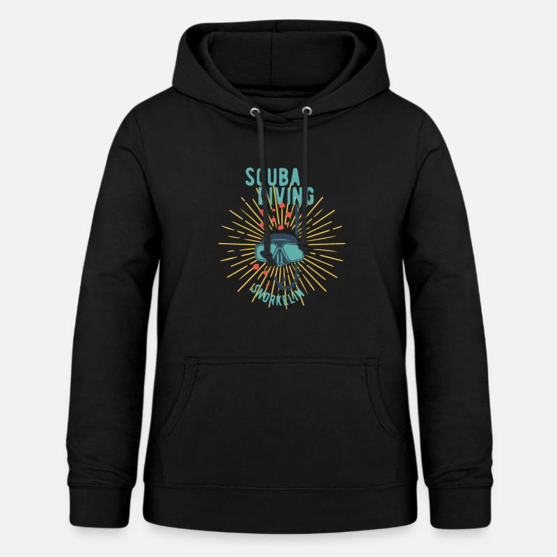 Divers - Diving - Diving Students - Scuba Diving - Women's Hoodie - black