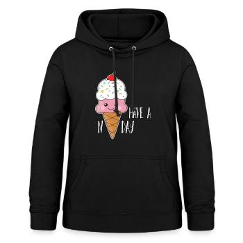 Have a Nice day - Frauen Hoodie - Schwarz - Vorne - AI Model Female 172 light (172cm)