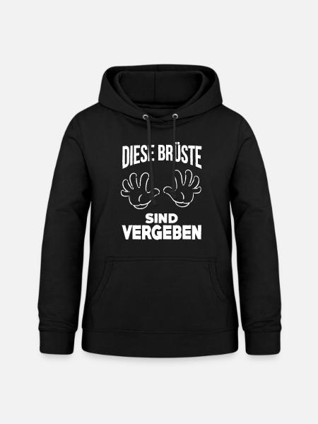 Sie sind vergeben! - Frauen Hoodie - Schwarz