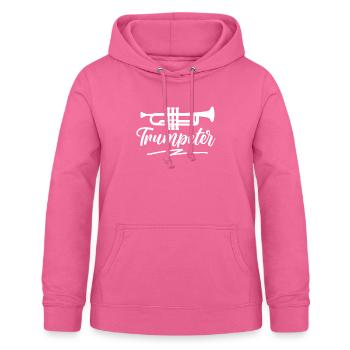 Trompeter Trompeten Trompete Trompetenspieler - Frauen Hoodie - Pink - Vorne - AI Model Female 172 light (172cm)