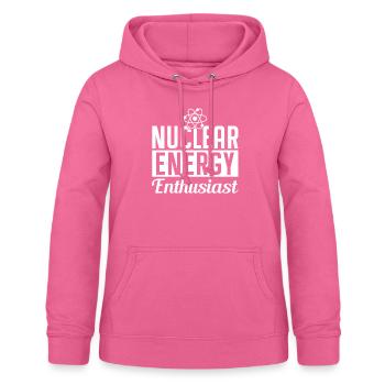 Kernenergie Enthusiast Kernkraft Atomkraft - Frauen Hoodie - Pink - Vorne - AI Model Female 172 light (172cm)