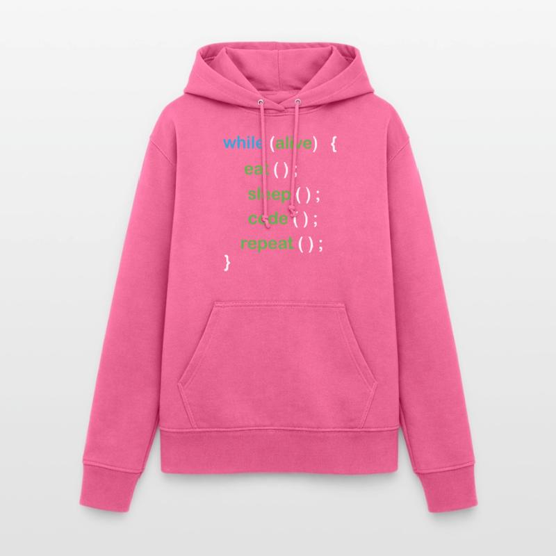 Développeur de logiciels de codage Python Sweat à capuche Femme