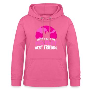 Schwestern Sind Die Perfekten Besten Freunde Team - Frauen Hoodie - Pink - Vorne - AI Model Female 172 light (172cm)
