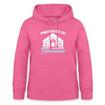 Befördert zum Hausbesitzer Keys Einweihungsparty - Frauen Hoodie - Pink - Vorne - AI Model Female 172 light (172cm)