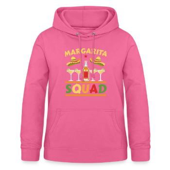 Margarita Squad Boisson alcoolisée Amateur de cocktails - Sweat à capuche Femme - rose - Devant - AI Model Female 172 light (172cm)