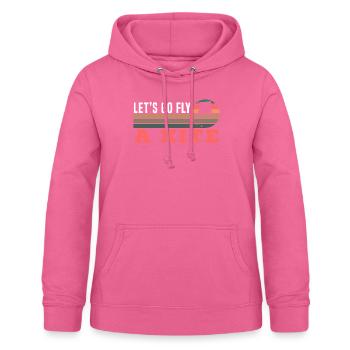 Lass uns einen Drachenfliegenden Liebhaber fliegen Drachenflüsterer - Frauen Hoodie - Pink - Vorne - AI Model Female 172 light (172cm)