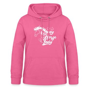 Équitation Sport équestre - Sweat à capuche Femme - rose - Devant - AI Model Female 172 light (172cm)