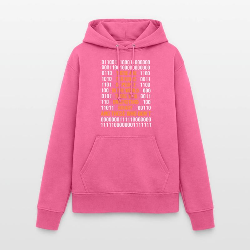 Programming Binary Code There Are 10 Kinds Of Peop Frauen Hoodie