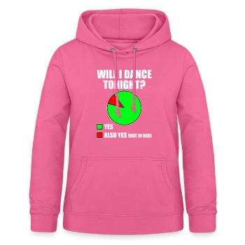 Tanzen Spruch Ballsaal Paartanz Tanz Tanzfläche - Frauen Hoodie - Pink - Vorne - AI Model Female 172 light (172cm)