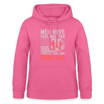 Tanzen Spruch Ballsaal Paartanz Tanz Tanzfläche - Frauen Hoodie - Pink - Vorne - AI Model Female 172 light (172cm)