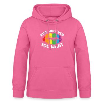 Gay Rights Rainbow Pride LGBTQ Gay Pride Parade - Frauen Hoodie - Pink - Vorne - AI Model Female 172 light (172cm)