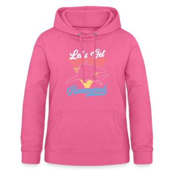 Hammerhead Shark Lover Marine Biology Underwater - Sweat à capuche Femme - rose - Devant - AI Model Female 172 light (172cm)
