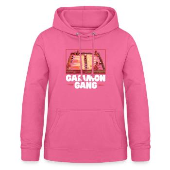 Backgammon Player Strategy Board Game Dice Game - Women's Hoodie - pink - Front - AI Model Female 172 light (172cm)