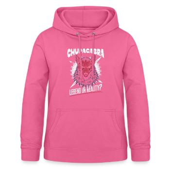 Chupacabra Legendary Creature Beast Cryptozoology - Women's Hoodie - pink - Front - AI Model Female 172 light (172cm)