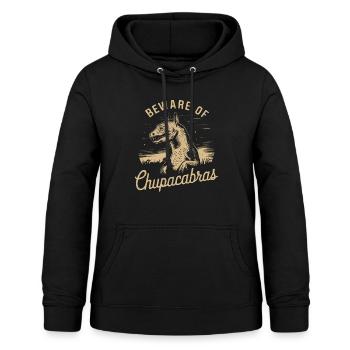 Chupacabra Legendäre Kreatur Bestie Kryptozoologie - Frauen Hoodie - Schwarz - Vorne - AI Model Female 172 light (172cm)
