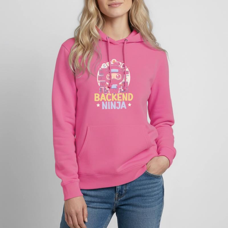 Backend-Entwickler Programmierung Softwareprogrammierer Frauen Hoodie