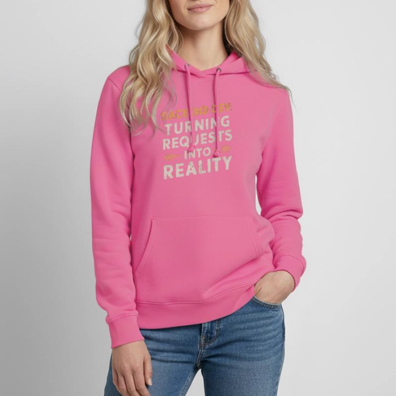 Backend-Entwickler Programmierung Softwareprogrammierer Frauen Hoodie