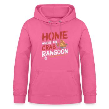 Krabben Rangun Liebhaber Amerikanisch Chinesisch Meeresfrüchte - Frauen Hoodie - Pink - Vorne - AI Model Female 172 light (172cm)