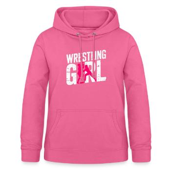 Mädchen Wrestling Wrestling Grappling Wrestler Mädchen - Frauen Hoodie - Pink - Vorne - AI Model Female 172 light (172cm)