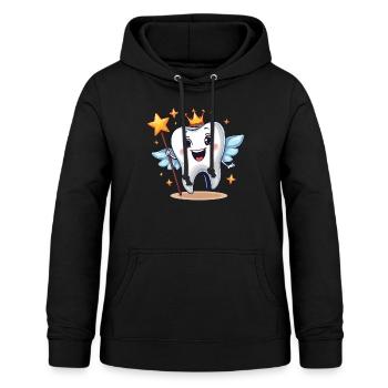 Carnival Tooth Fairy Assistant dentaire Enfants Dentiste - Sweat à capuche Femme - noir - Devant - AI Model Female 172 light (172cm)