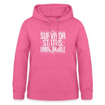Cancer Survivor Chemotherapy Chemo Beat Cancer - Women's Hoodie - pink - Front - AI Model Female 172 light (172cm)