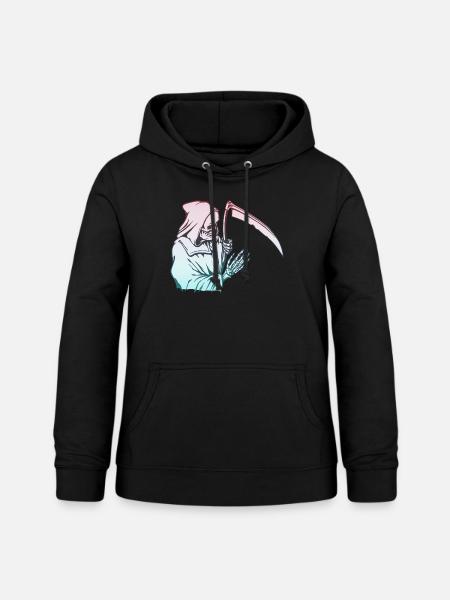 Sensenmann - Frauen Hoodie - Schwarz