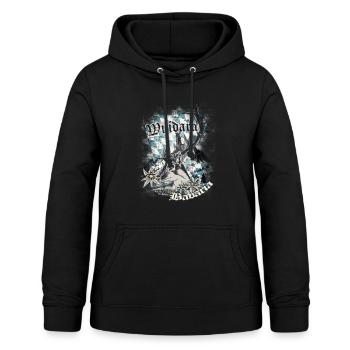Bayern Wilderer - Frauen Hoodie - Schwarz - Vorne - AI Model Female 172 light (172cm)