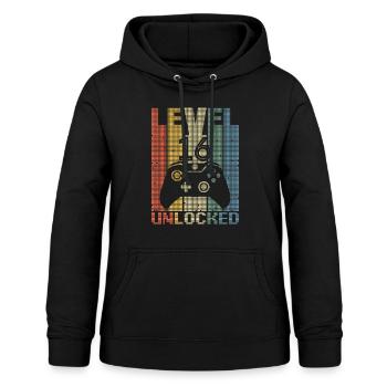 Level 16 Unlocked Gamer 16 Jahre Zocker - Frauen Hoodie - Schwarz - Vorne - AI Model Female 172 light (172cm)