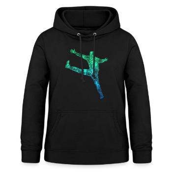 Handball Torwart Handballer Kinder Jungen - Frauen Hoodie - Schwarz - Vorne - AI Model Female 172 light (172cm)