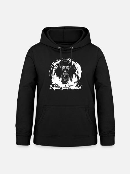Schwarzwaldmädel Schwarzwald Deutsch Wald - Frauen Hoodie - Schwarz