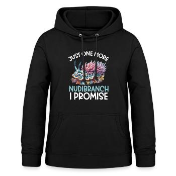 Nur Noch Eine Nacktschnecke, Das Verspreche Ich - Frauen Hoodie - Schwarz - Vorne - AI Model Female 172 light (172cm)