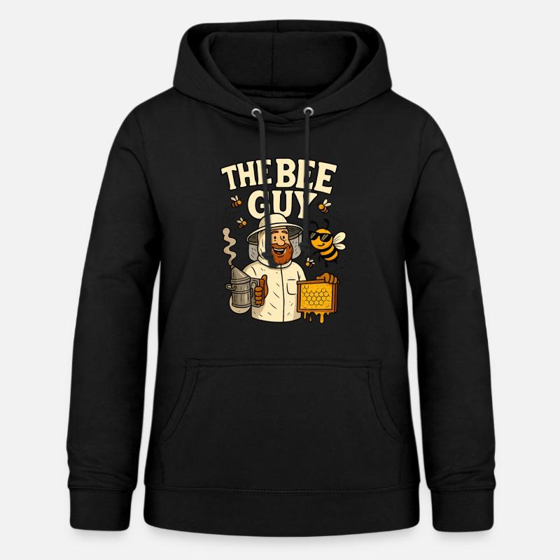 The Bee Guy - Beekeeper Hobby Beekeeper Beekeeping Bee - Women's Hoodie - black