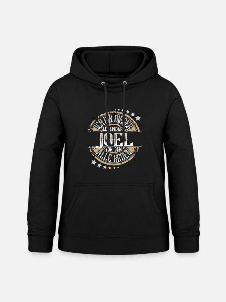 Joel - Frauen Hoodie - Schwarz