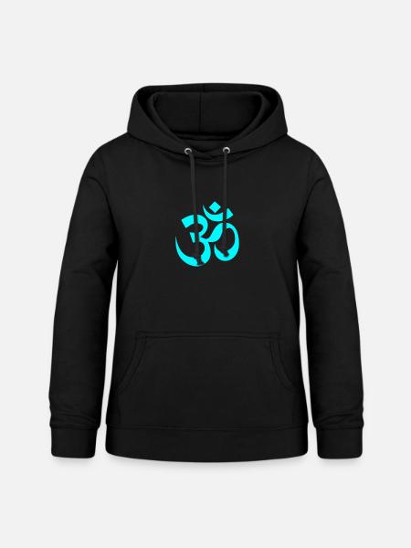 Om Zeichen Goa - Frauen Hoodie - Schwarz