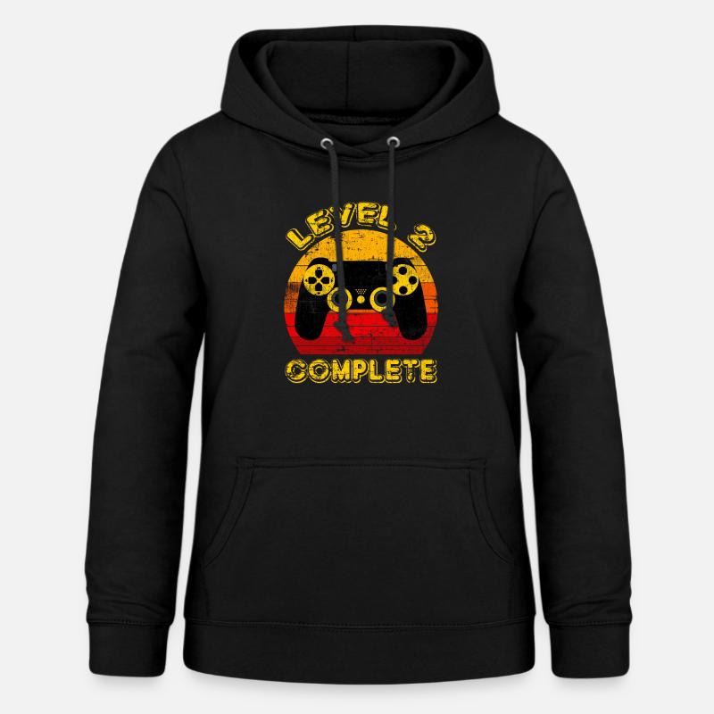 LEVEL 2 COMPLETE - Women's Hoodie - black