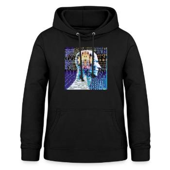 Artificial intelligence - Women's Hoodie - black - Front - AI Model Female 172 light (172cm)