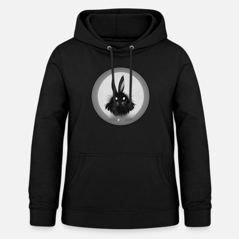Rabbit Monster.v2 C.C - Women's Hoodie - black